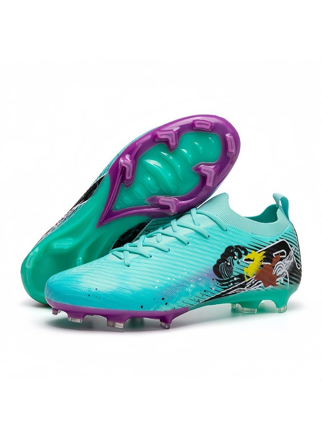 SKT Shiketro Football Cleats For Green Grass, Unisex Sports Training Shoes - Image 1